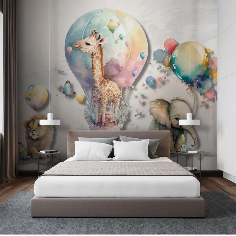 Animals And Balloons