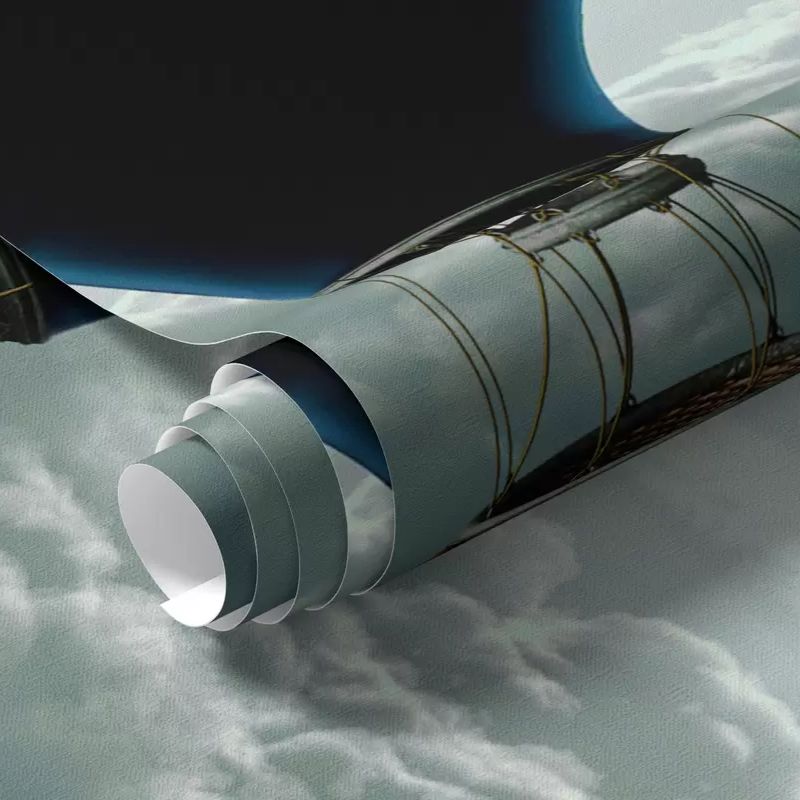 Hot Air Balloon On The Background Of The Night Sky - Image 2