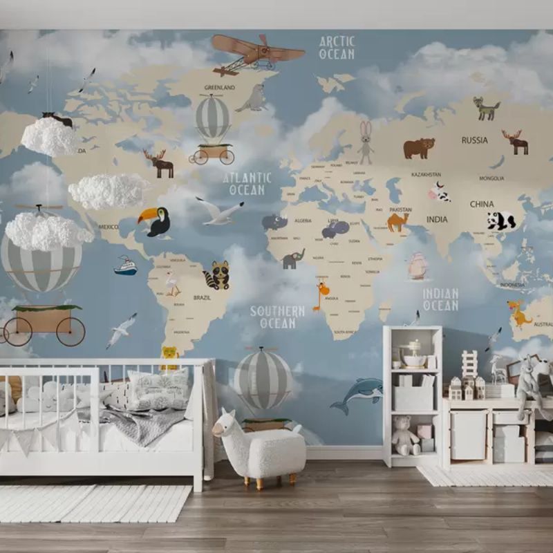 Ecoregion, World And Cloud