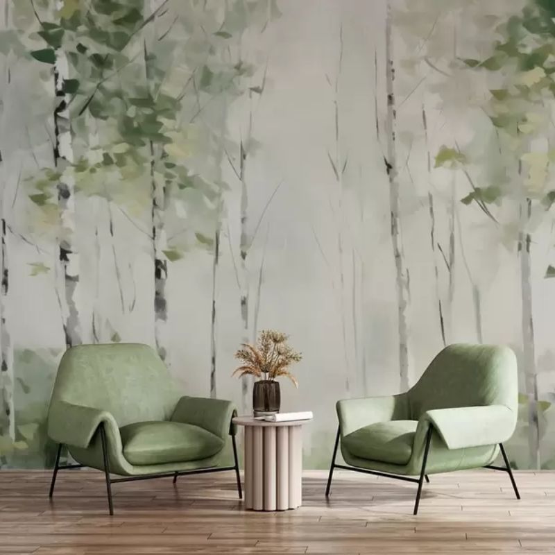 Deciduous Forest Imitation Painting