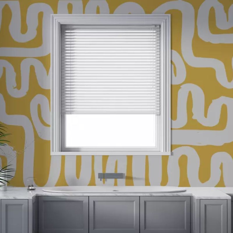 Yellow Winding Lines