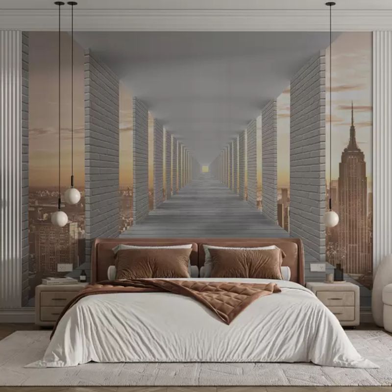 Tunnel With A View Of New York