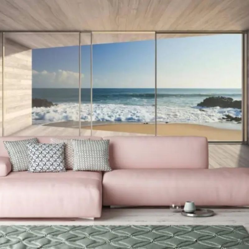 View Of The Morning Ocean