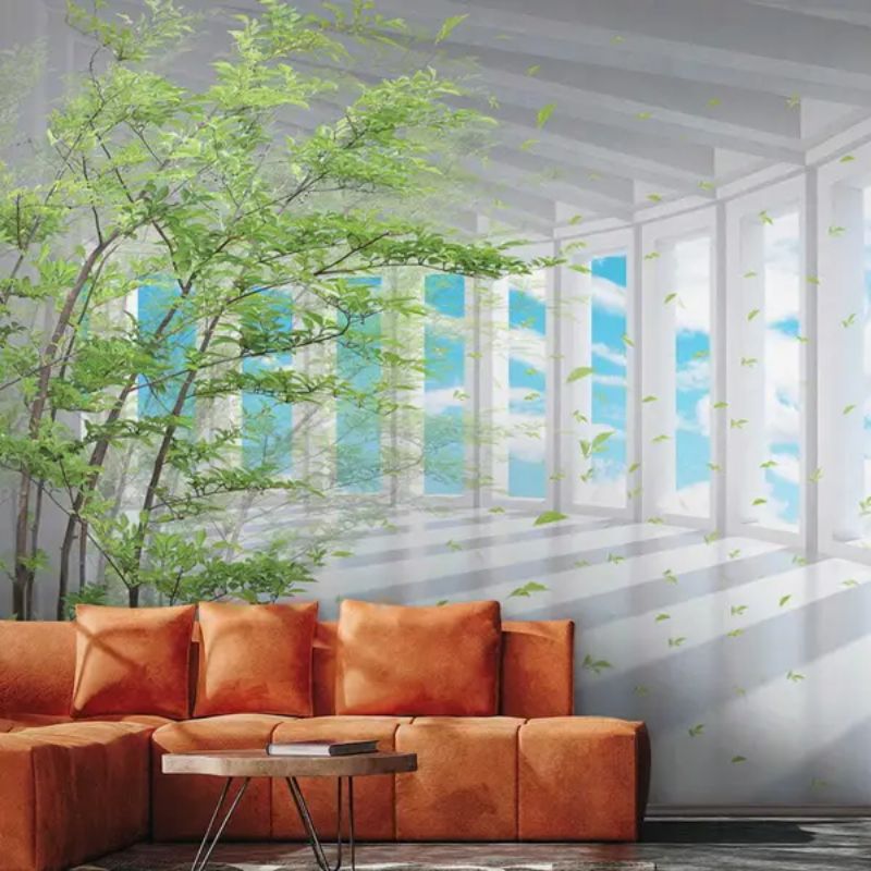 Tunnel With A Cloud View