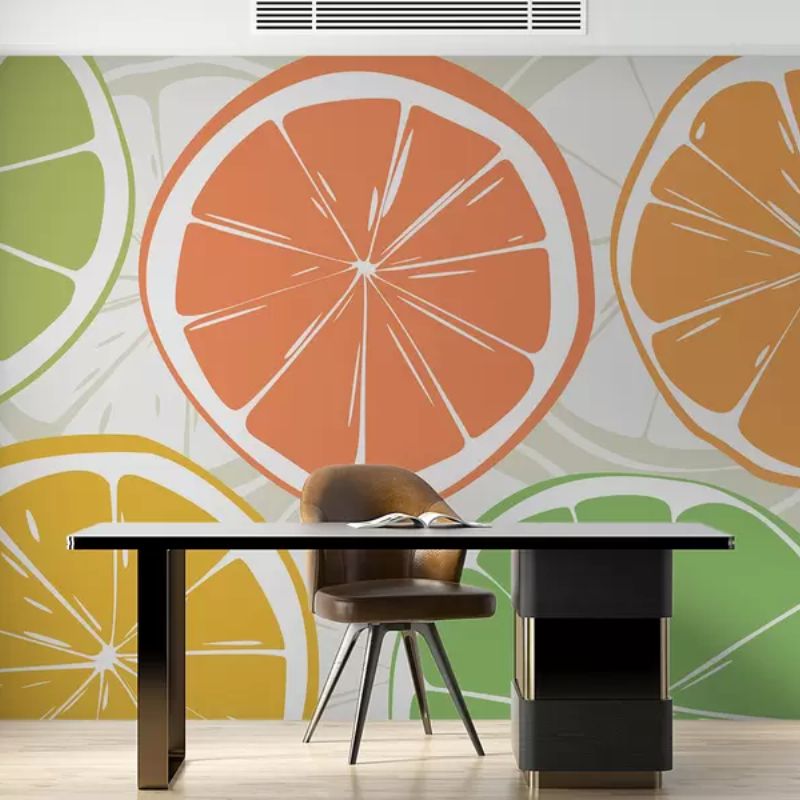 Citruses, Orange, Lime, Grapefruit Slices