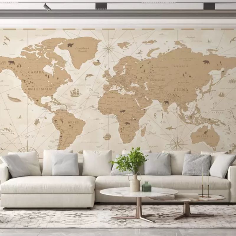 Vintage World Map