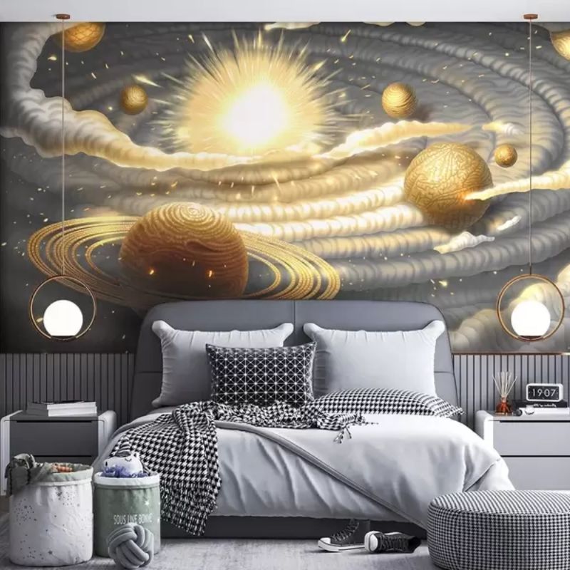 Cosmic Dance Of Celestial Bodies