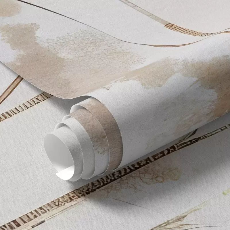 Bare Trees In Abstract Pastel Blurred - Image 2