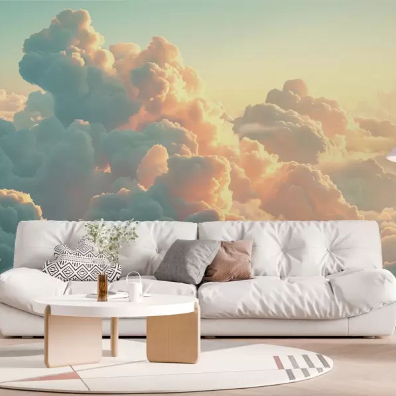 Bright Sky With Many Clouds