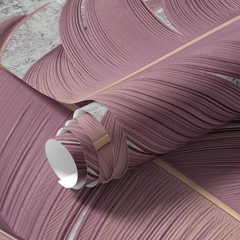 Color Feathers On A Concrete Wall - Image 2