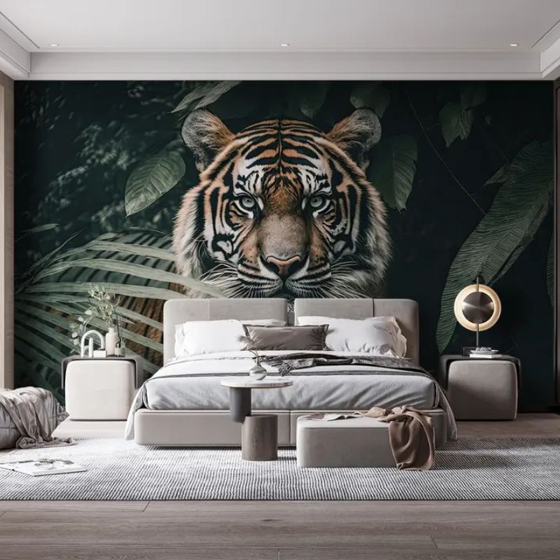 Tiger In The Rainforest