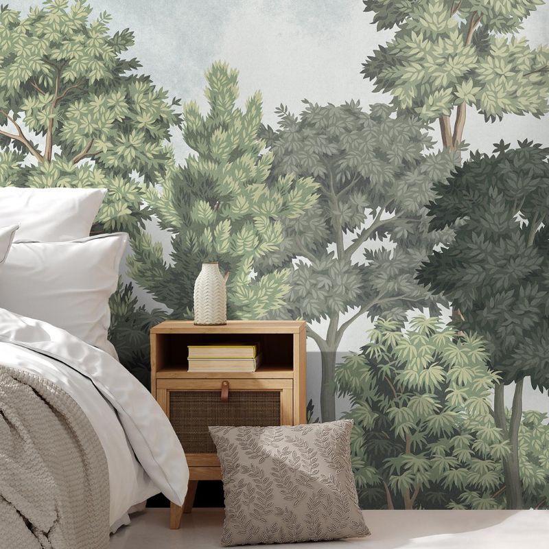 Advantage Delamere Green Wall Mural - Image 3