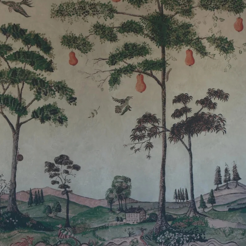 Andrew Martin Mythical Land Vellum Wallpaper - Image 2