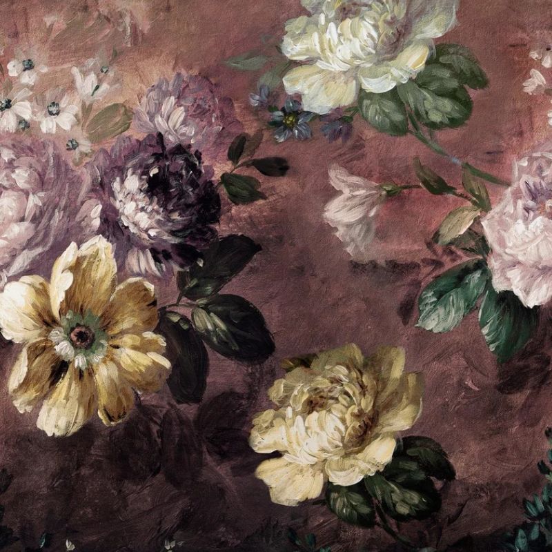 Galerie A52001 Orom Ii Classical Floral All-Over Red - Image 2